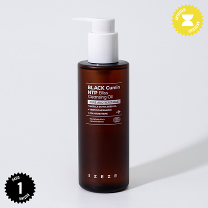 IZEZE BLACK CUMIN NTP Bliss Cleansing Oil