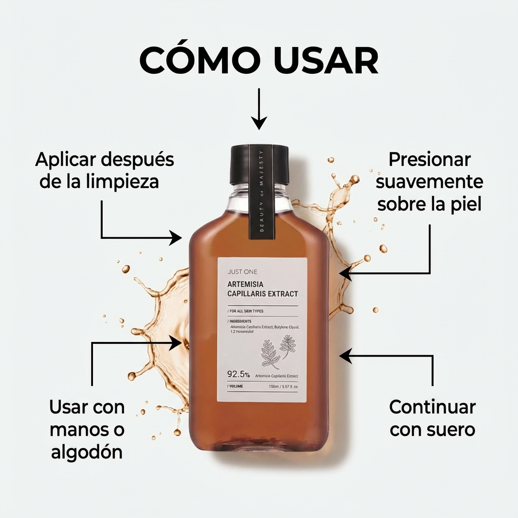 B.O.M. Just One Artemisia Capillaris Extract (Tónico para piel sensible)