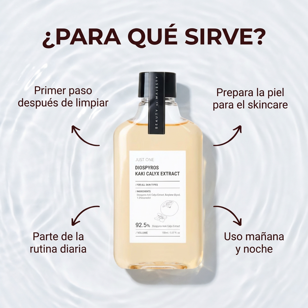 B.O.M. Just One Diospyros Kaki Calyx Extract (Tónico iluminador)