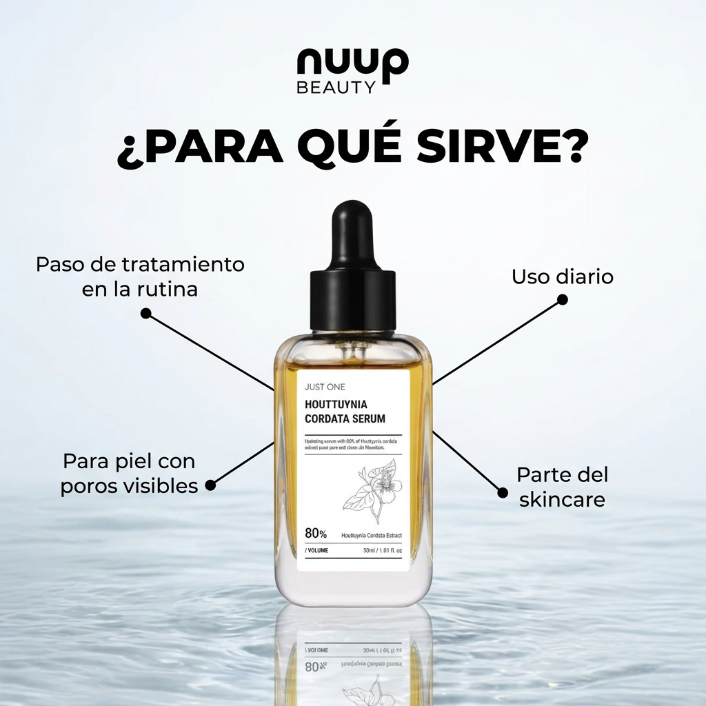 B.O.M Just One Houttuynia Cordata Serum (Suero para poros)