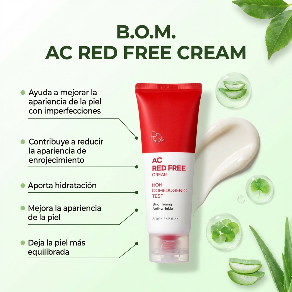 B.O.M. AC Red Free Cream