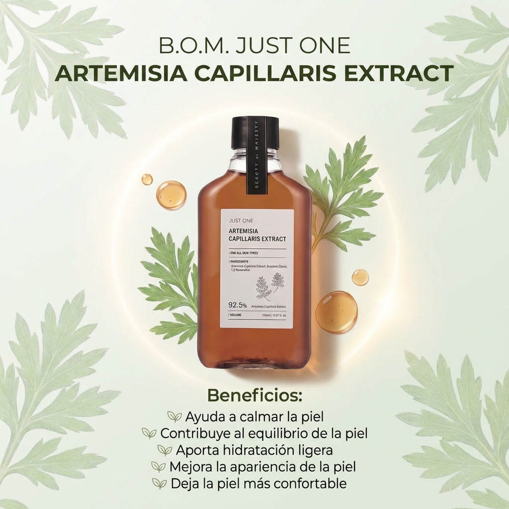 B.O.M. Just One Artemisia Capillaris Extract (Tónico para piel sensible)