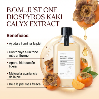 B.O.M. Just One Diospyros Kaki Calyx Extract (Tónico iluminador)