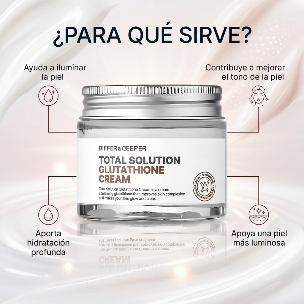 DIffer&Deeper Total Solution Glutathione Cream