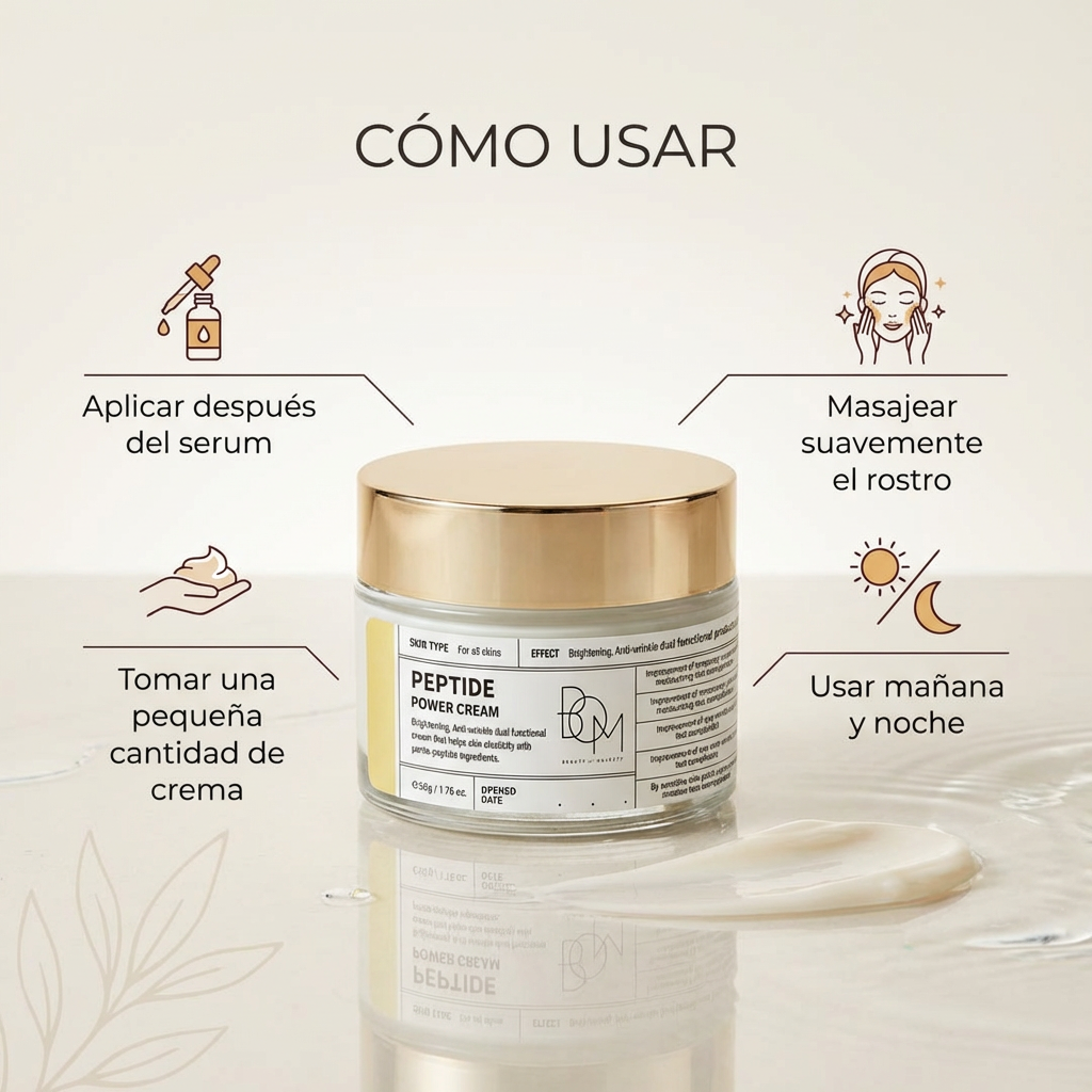 B.O.M. Peptide Power Cream