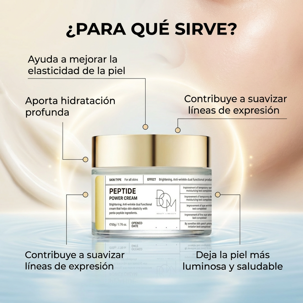 B.O.M. Peptide Power Cream