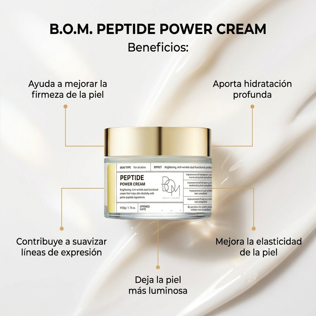 B.O.M. Peptide Power Cream