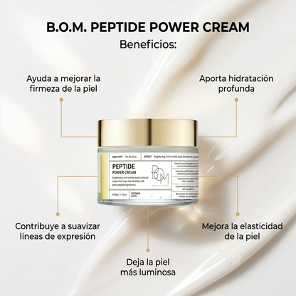 B.O.M. Peptide Power Cream