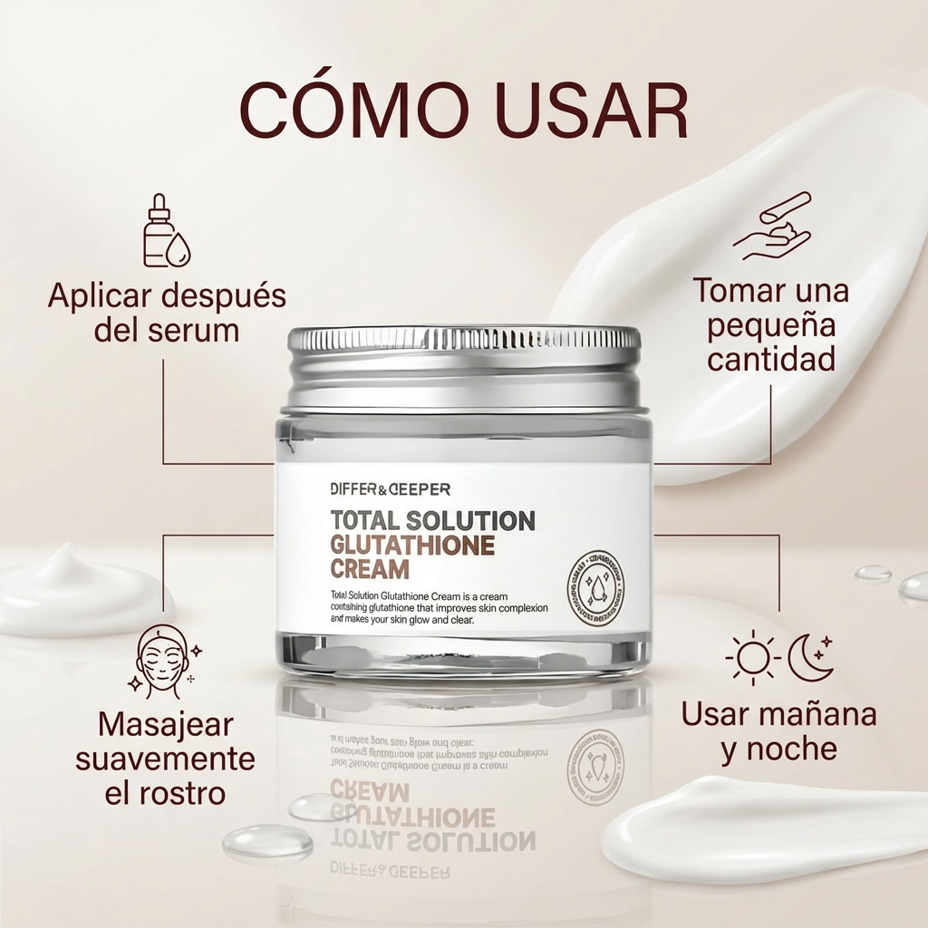 DIffer&Deeper Total Solution Glutathione Cream