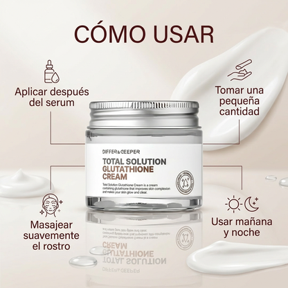DIffer&Deeper Total Solution Glutathione Cream