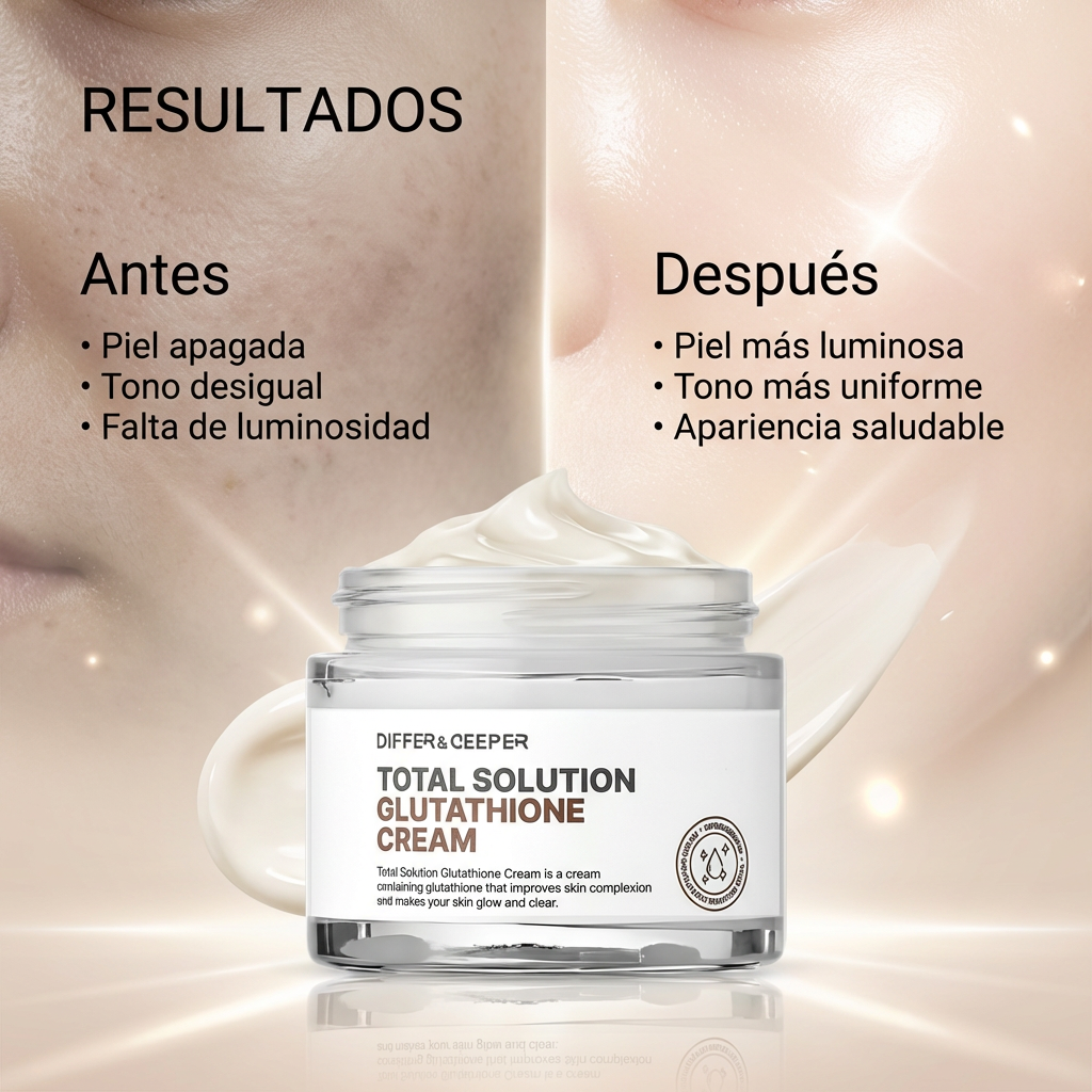 DIffer&Deeper Total Solution Glutathione Cream – Nuup Beauty