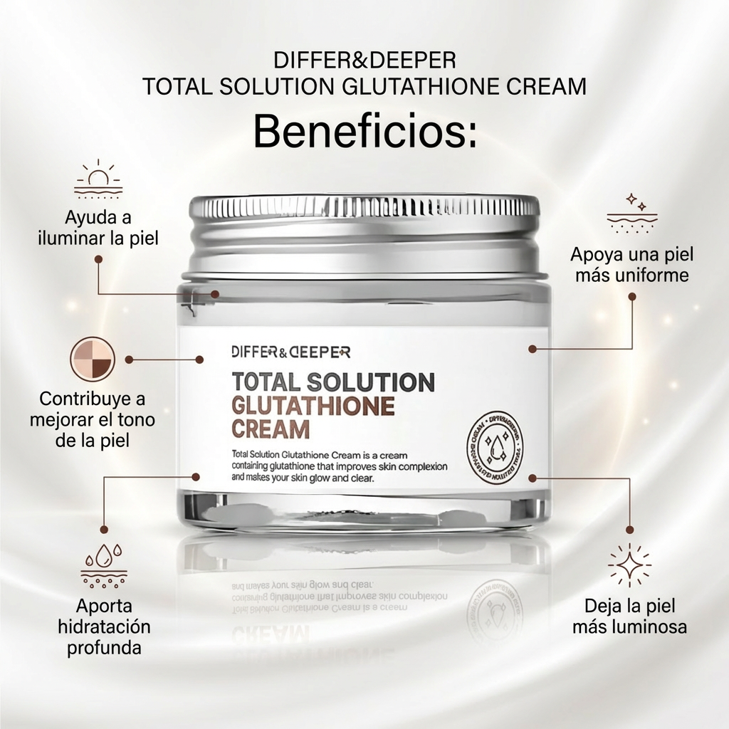 DIffer&Deeper Total Solution Glutathione Cream
