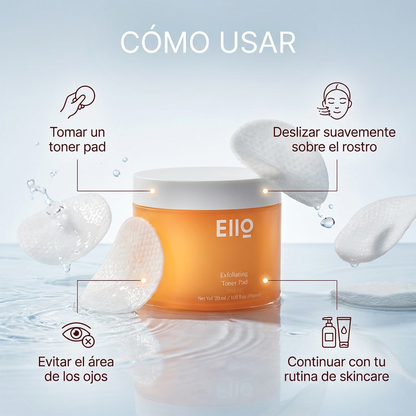 EiiO Exfoliating Toner Pad BHA 2%