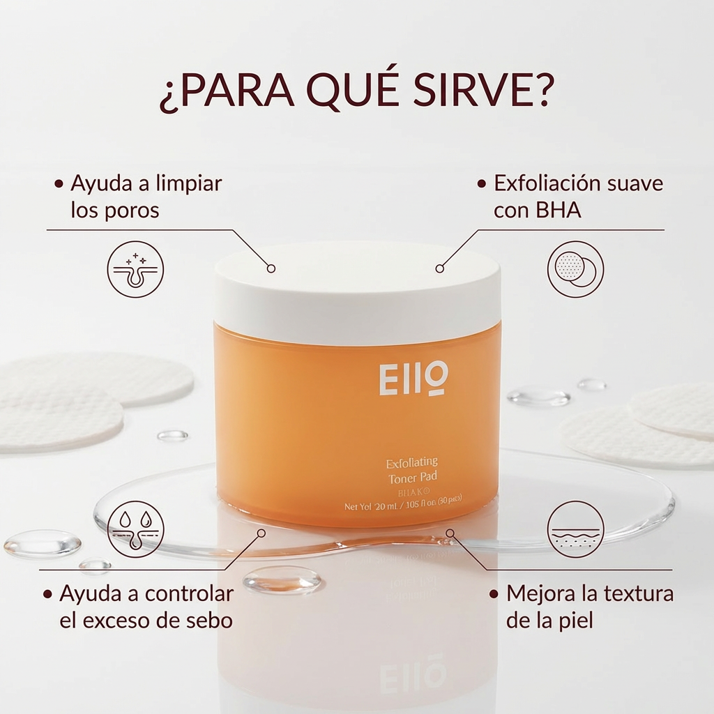 EiiO Exfoliating Toner Pad BHA 2%