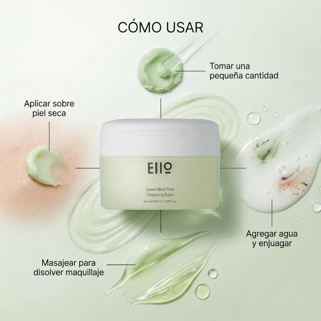 EIIO Green Mint Pore Cleansing Balm
