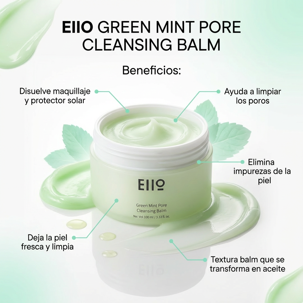 EIIO Green Mint Pore Cleansing Balm