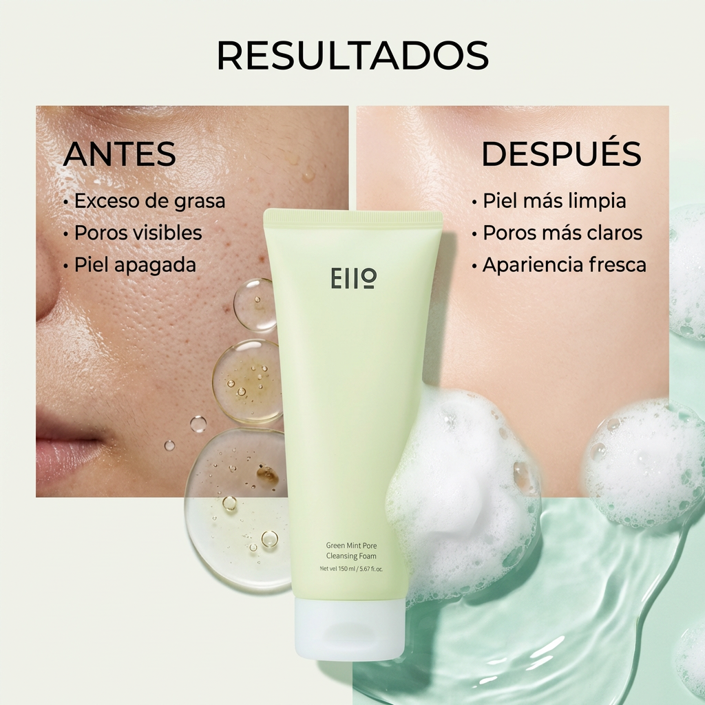 EIIO Green Mint Pore Cleansing Foam