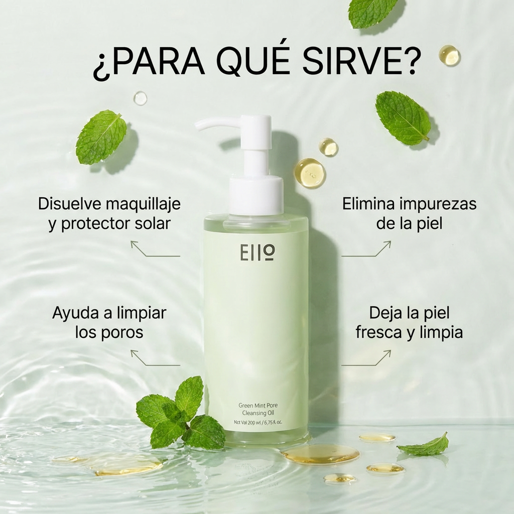 EIIO Green Mint Pore Cleansing Oil
