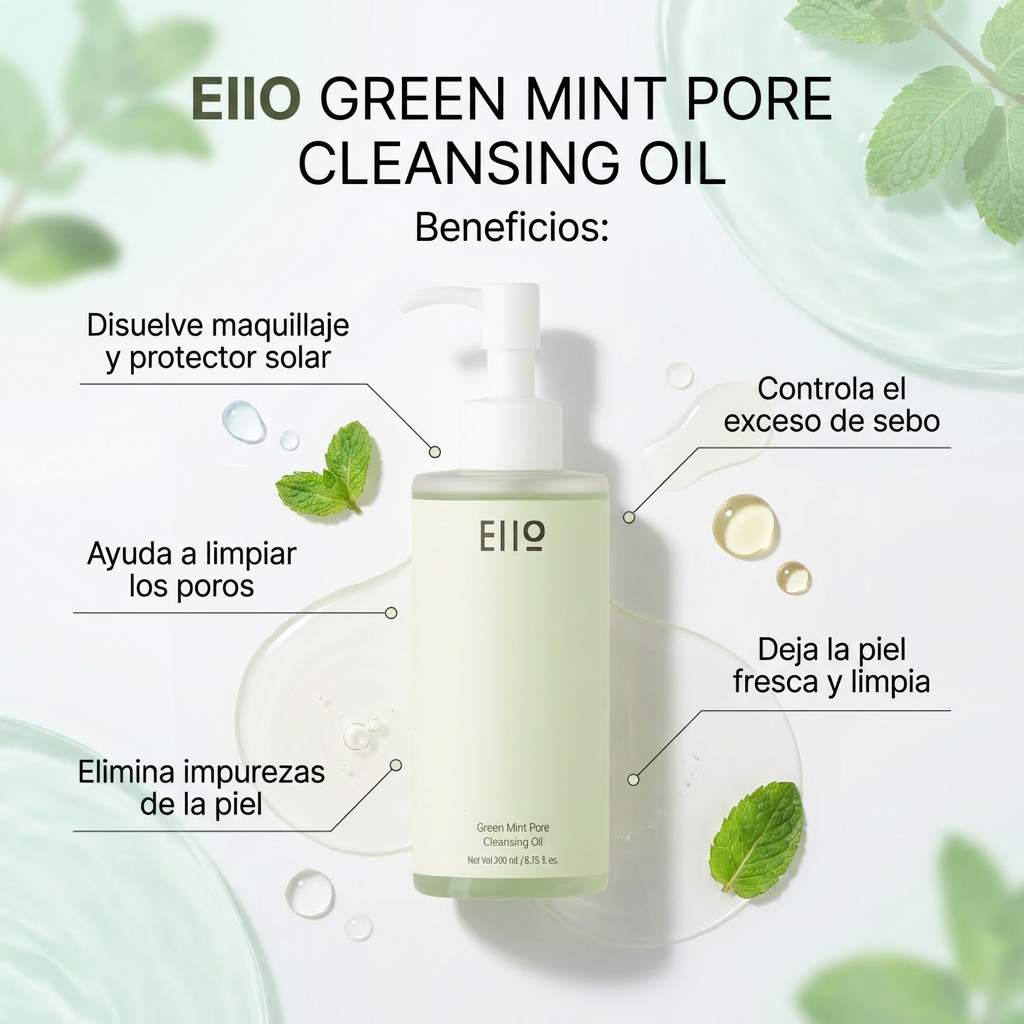 EIIO Green Mint Pore Cleansing Oil