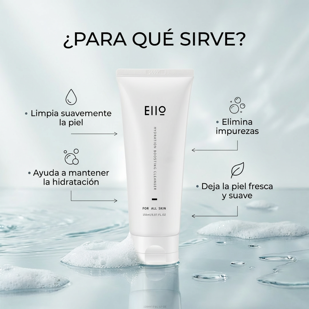 EIIO Hydration Boosting Cleanser