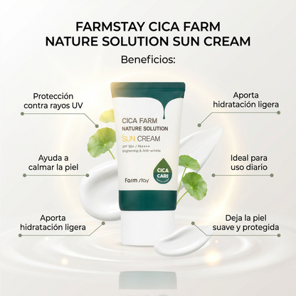 Farmstay Cica Farm Nature Solution Sun Cream