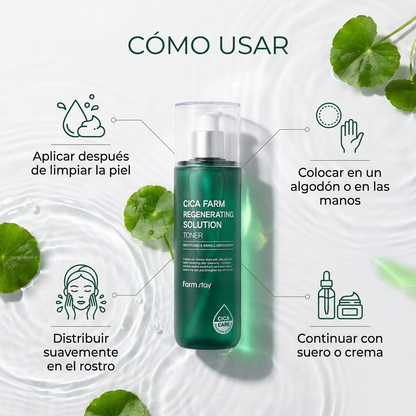 Farmstay Cica Farm regenerating Solution Toner