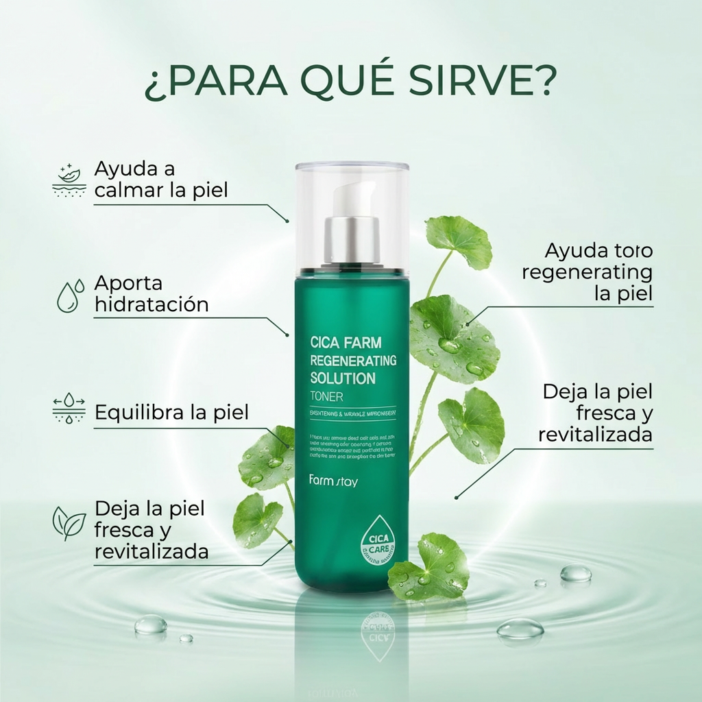 Farmstay Cica Farm regenerating Solution Toner