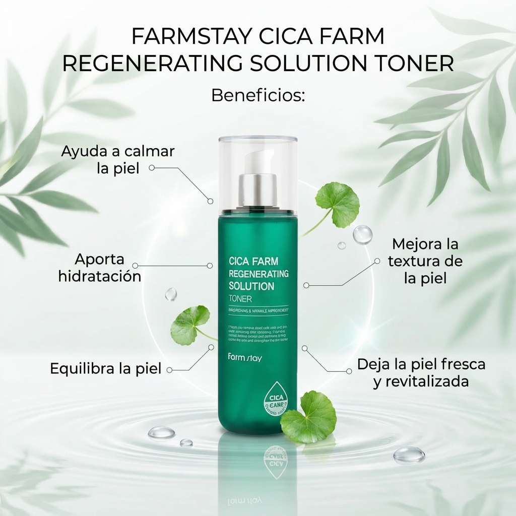 Farmstay Cica Farm regenerating Solution Toner