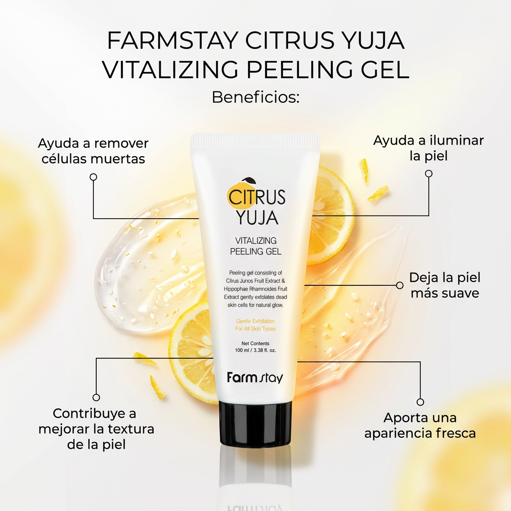 Farmstay Citrus Yuja Vitalizing Peeling Gel