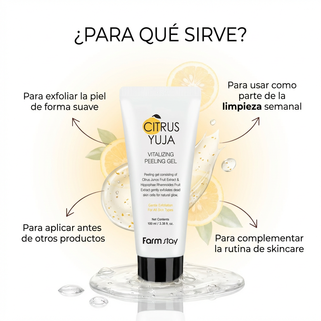 Farmstay Citrus Yuja Vitalizing Peeling Gel