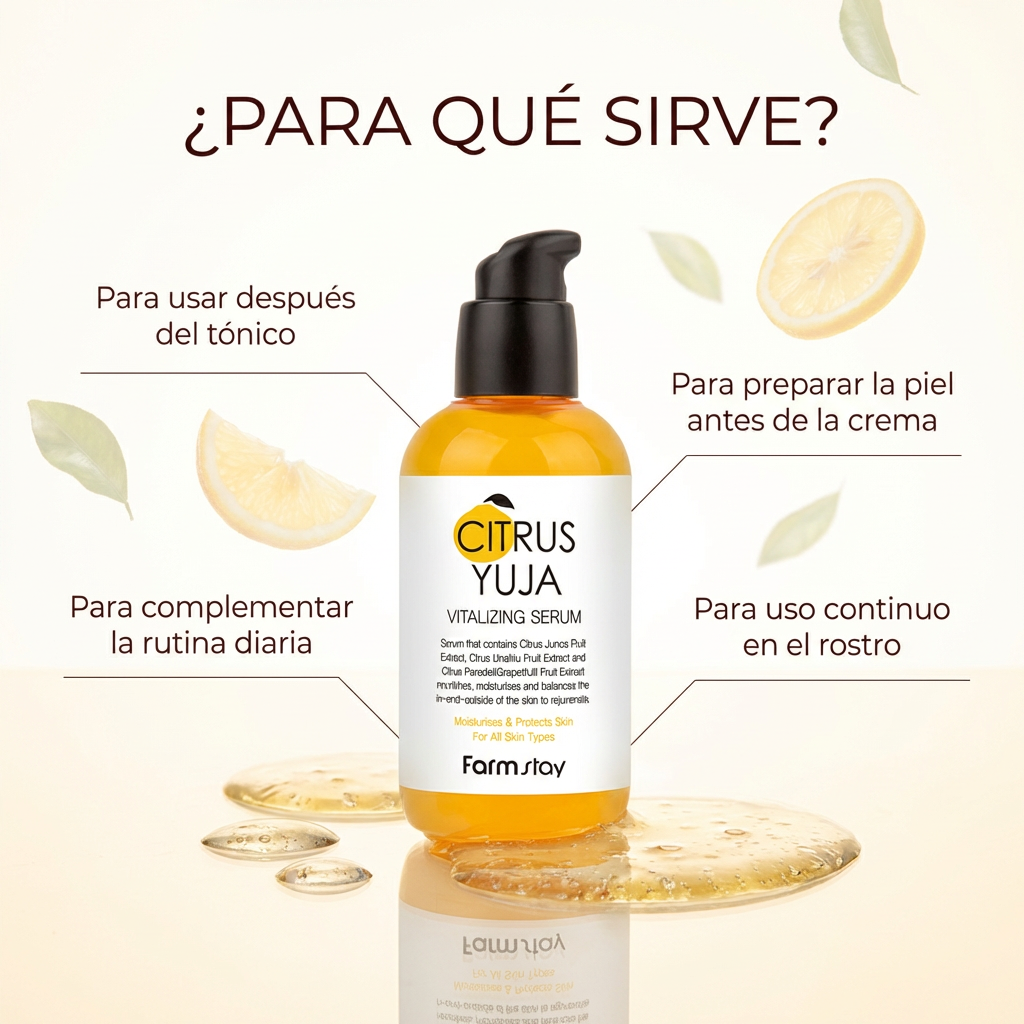 Farmstay Citrus Yuja Vitalizing Serum