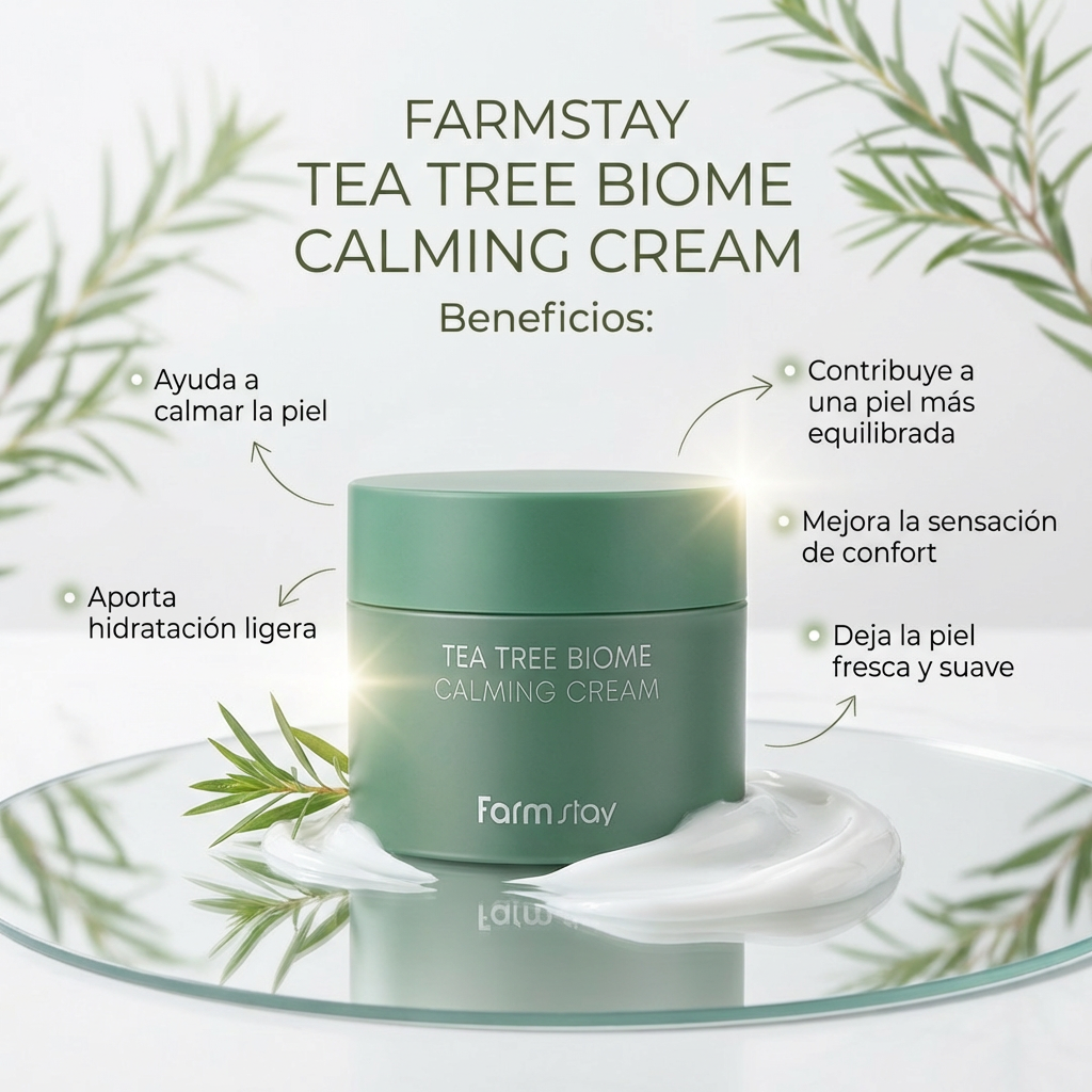Farmstay Tea Tree Biome Calming Cream