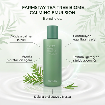 Farmstay Tea Tree Biome Calming Emulsion