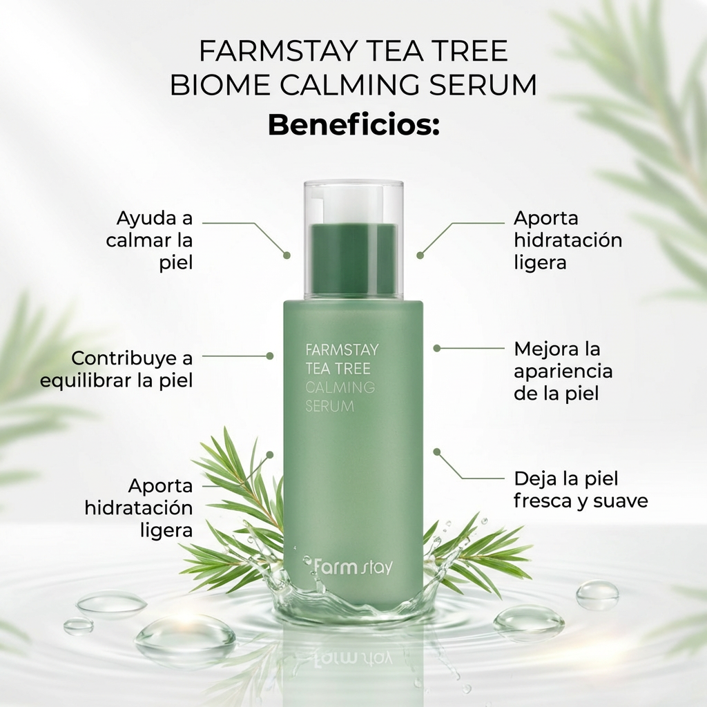 Farmstay Tea Tree Biome Calming Serum