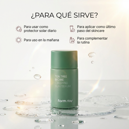Farmstay Tea Tree Biome Calming Sun Serum