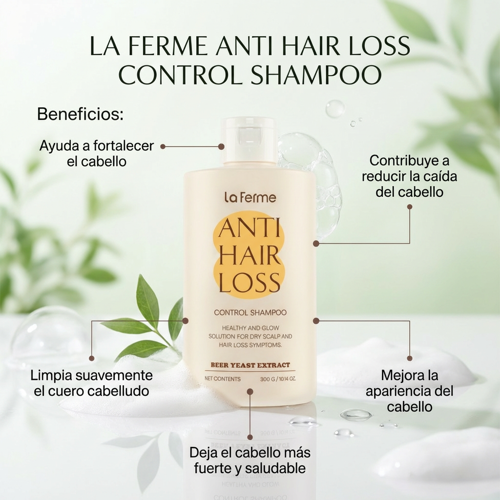 La Ferme Anti Hair Loss Control Shampoo