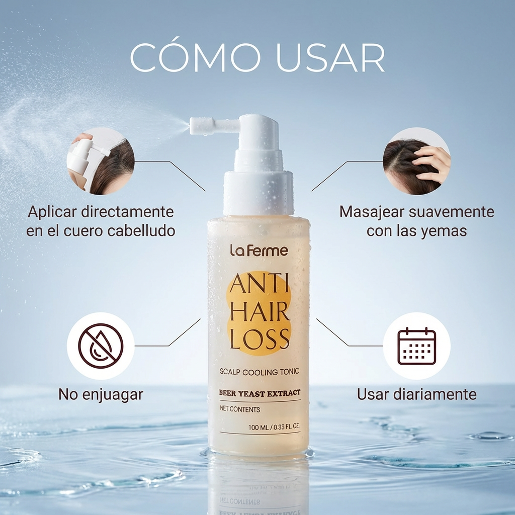 La Ferme Anti Hair Loss Scalp Cooling Tonic
