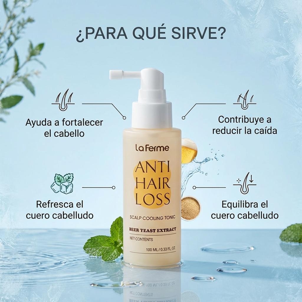 La Ferme Anti Hair Loss Scalp Cooling Tonic