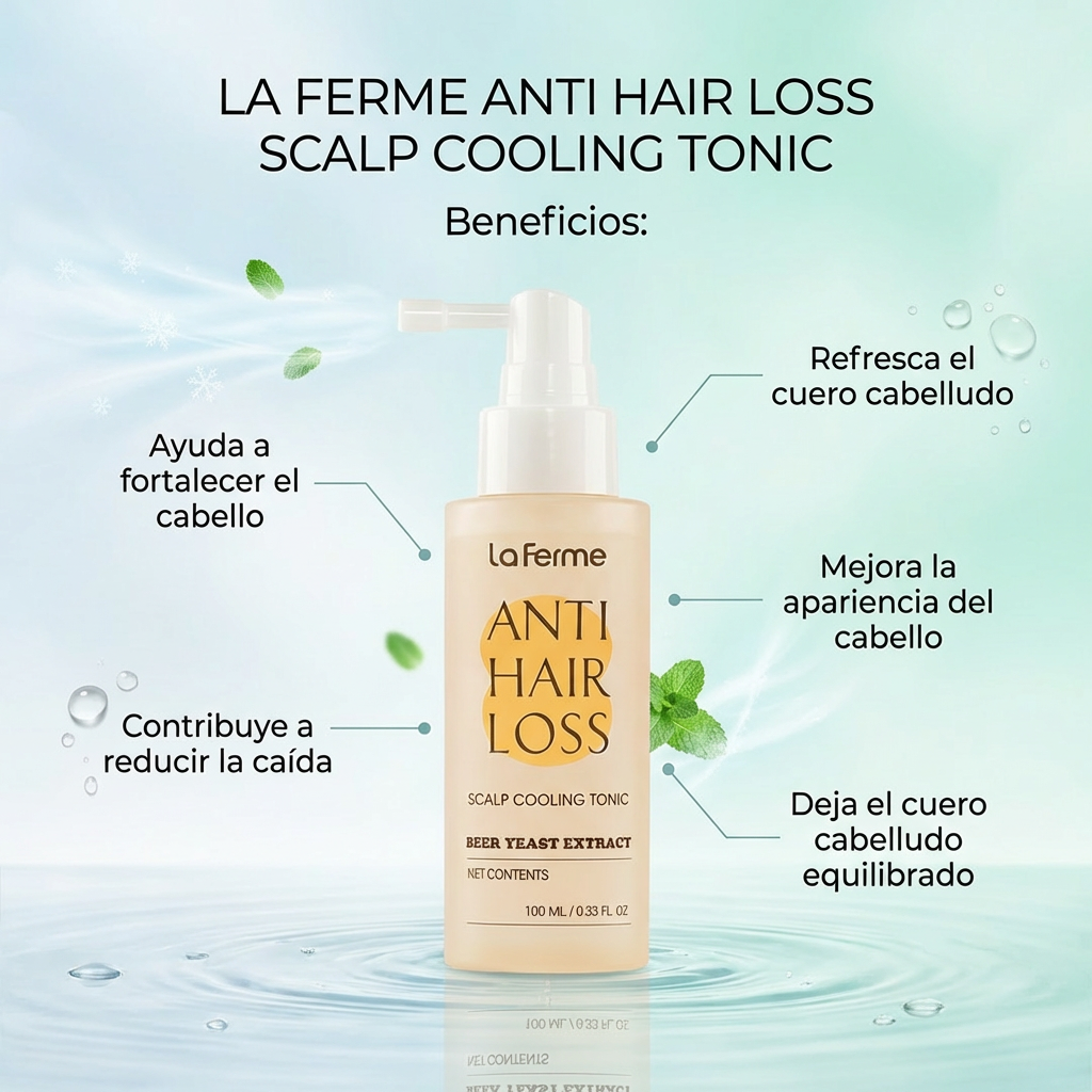 La Ferme Anti Hair Loss Scalp Cooling Tonic