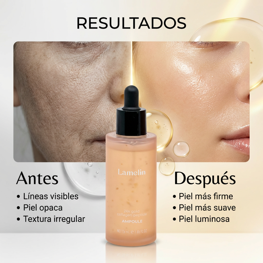 Lamelin 24k Gold Collagen Peptide Ampoule