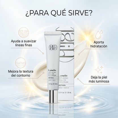 Lamelin Anti Aging Roll On Eye Cream Retinol