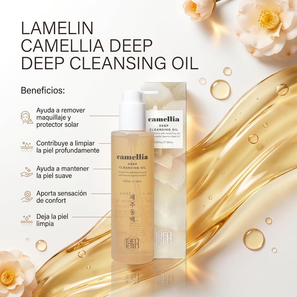 Lamelin Camellia Deep Cleansing Oil