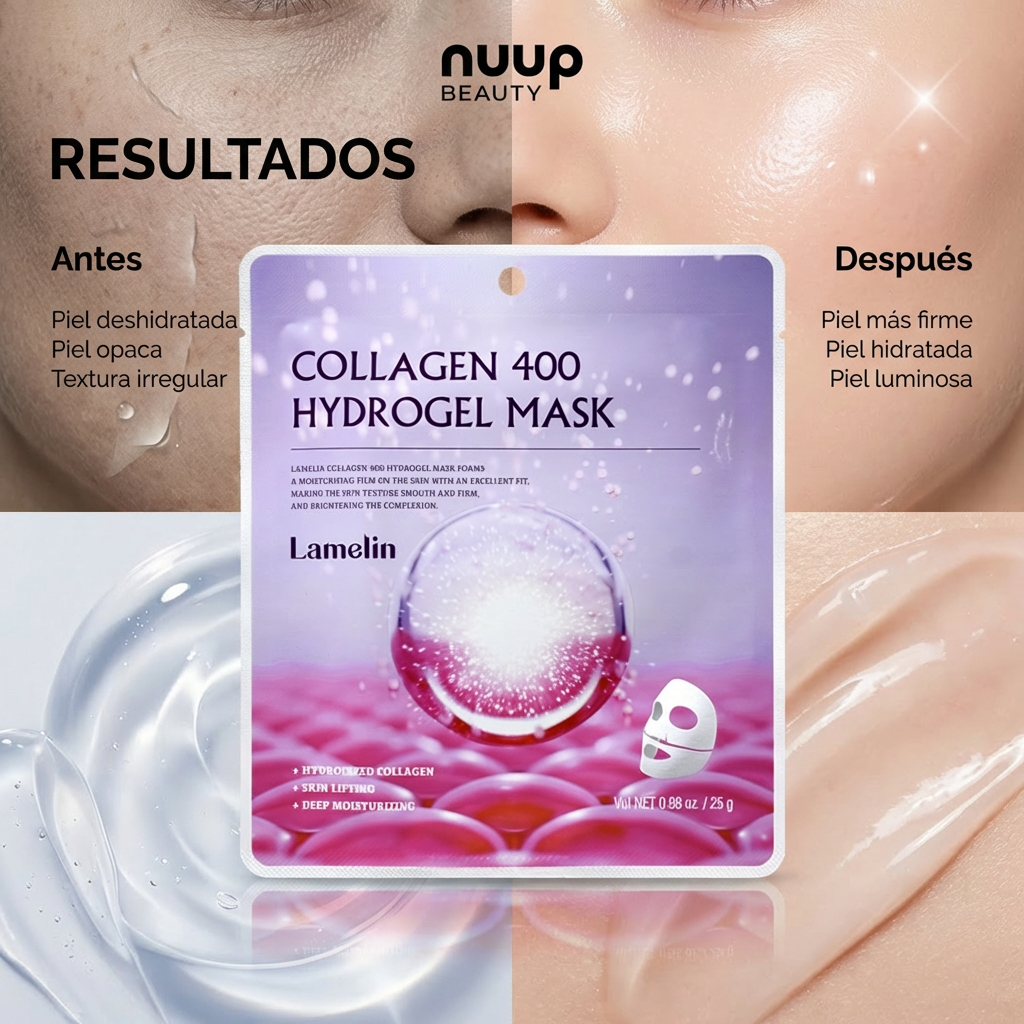 Lamelin Collagen 400 Hydrogel Mask (1EA) – Nuup Beauty
