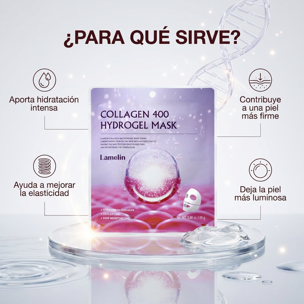Lamelin Collagen 400 Hydrogel Mask (1EA) – Nuup Beauty