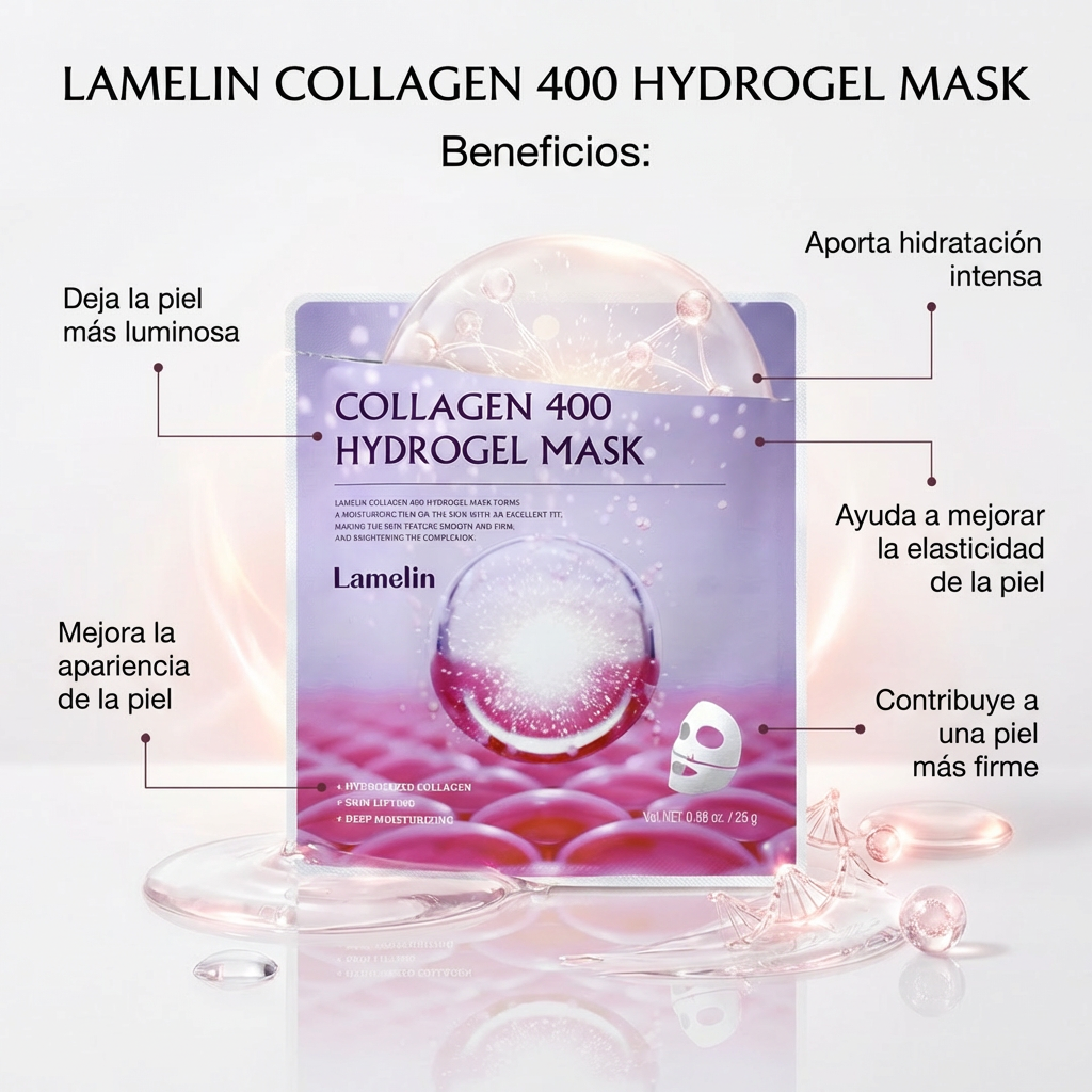 Lamelin Collagen 400 Hydrogel Mask (1EA)