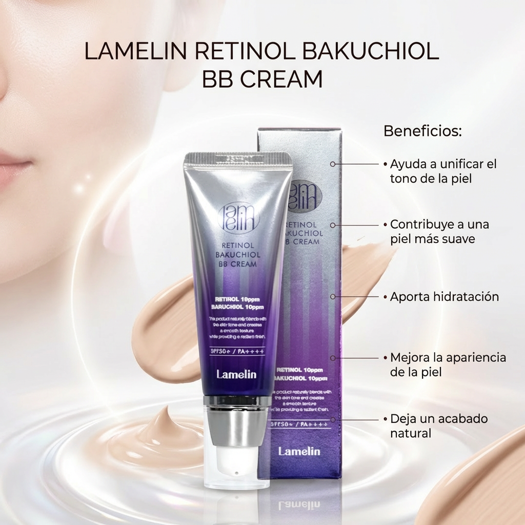 Lamelin Retinol Bakuchiol BB Cream