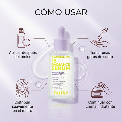 Nuibe Niacinamide 15 Radiance Serum