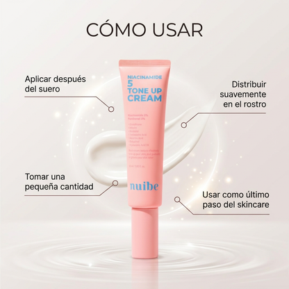 Nuibe Niacinamide 5 Tone Up Cream
