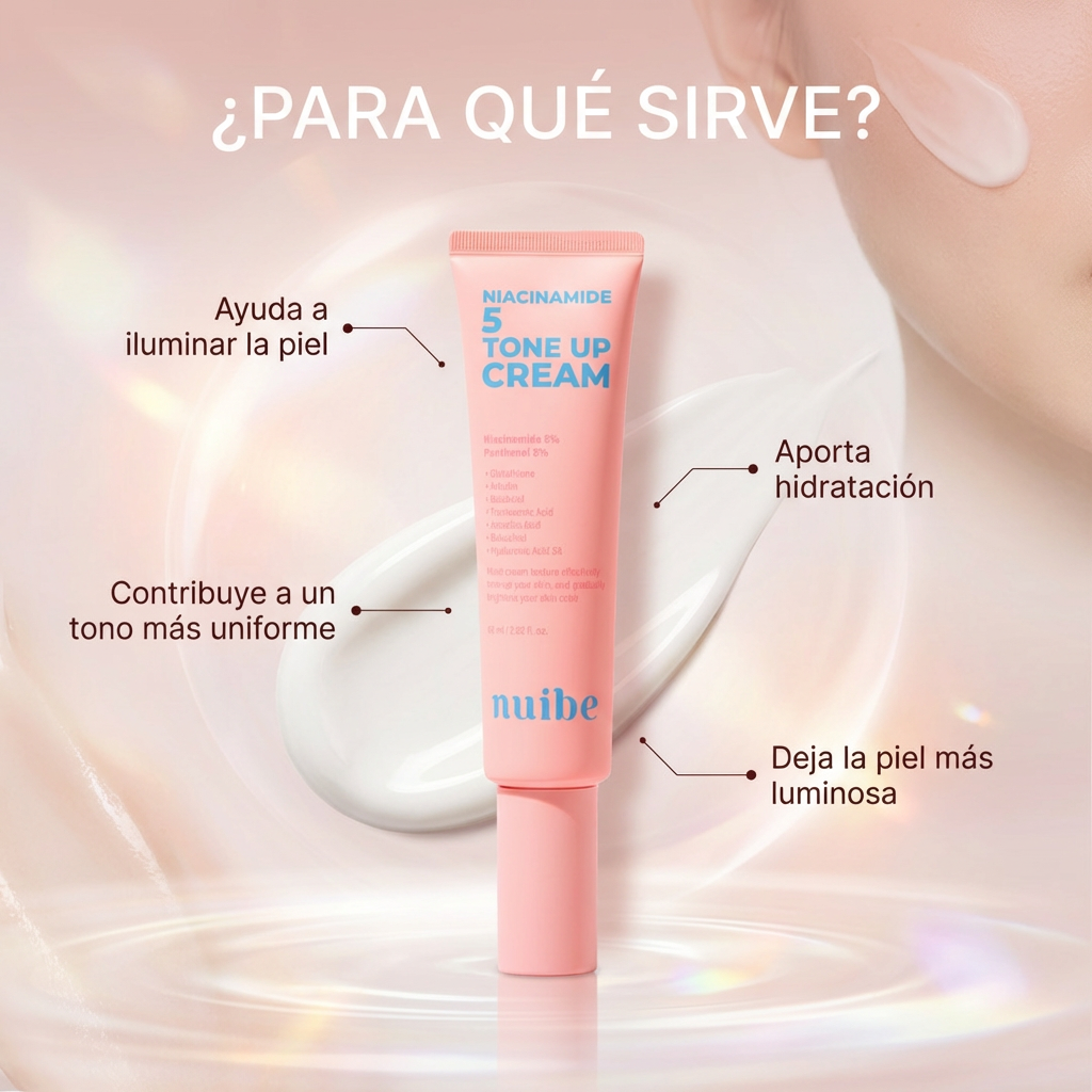 Nuibe Niacinamide 5 Tone Up Cream