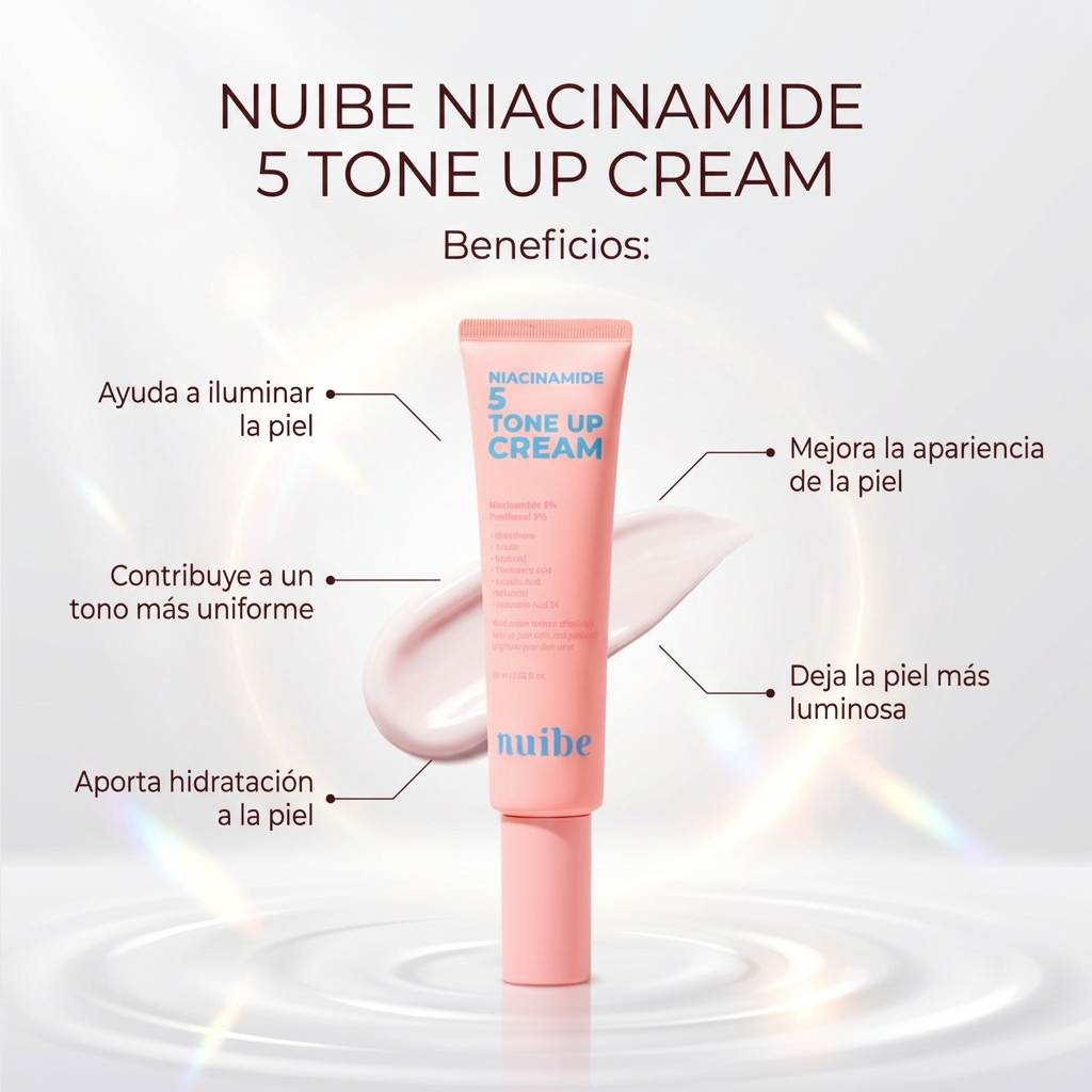 Nuibe Niacinamide 5 Tone Up Cream